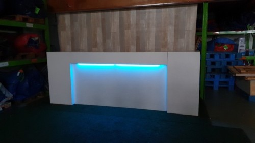 Mobiele voorzetbar met Led